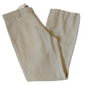 Simons Le 3 Mens Linen Pants Sz 33 
